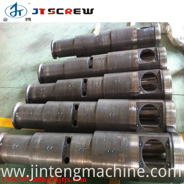 80-156 conical screw barrel for extrusion line